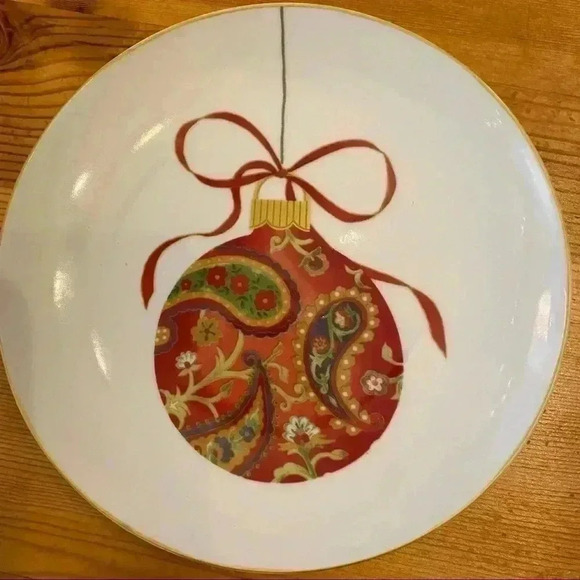 222 Fifth set of 4 “Paisley Ornaments” plates - Picture 2 of 9